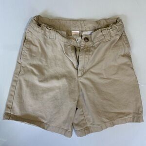 Boys Khaki Shorts with Adjustable Waist